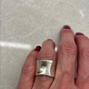 Silpada Wide Silver Statement Ring